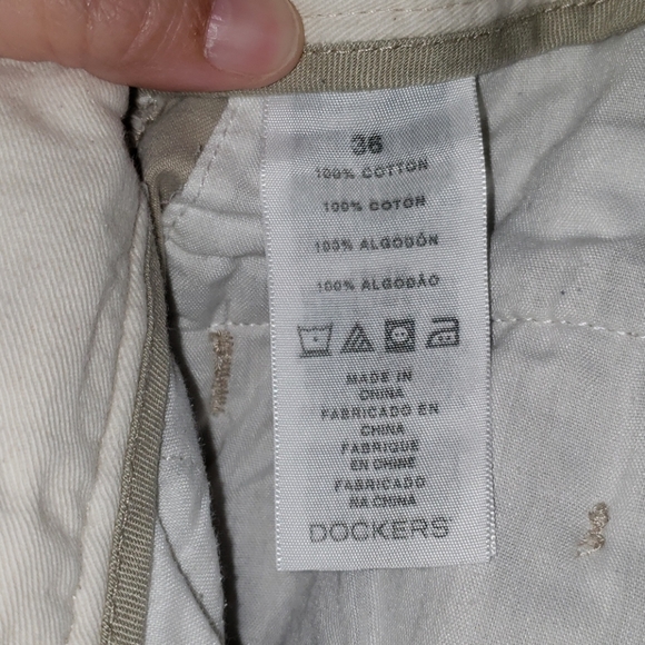 MEN'S DOCKERS KHAKIS SHORTS - Picture 6 of 7